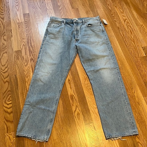 NWT AGolde 90’s Pinch High Rise Straight Size 33 - Picture 6 of 16